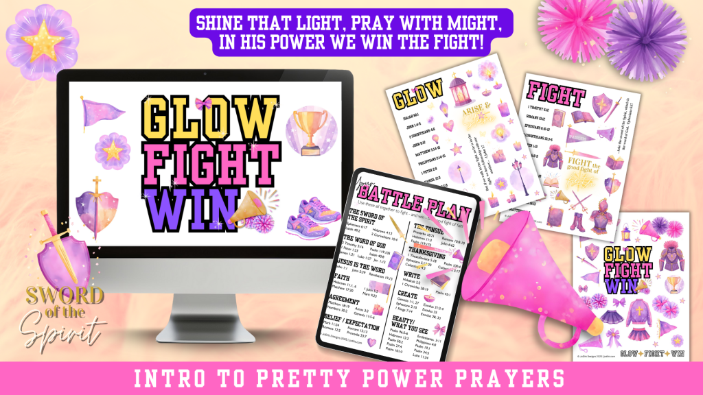 Glow Fight Win Course mockup